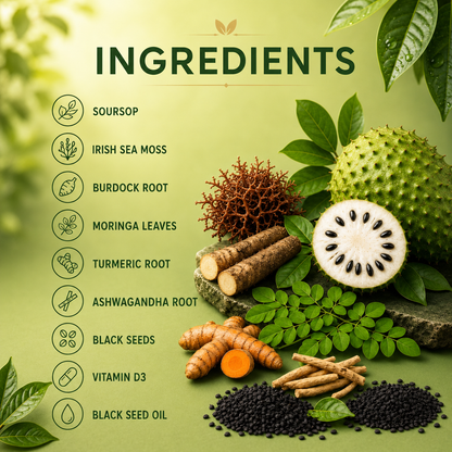 Tevia 20-in-1 Soursop Gummies