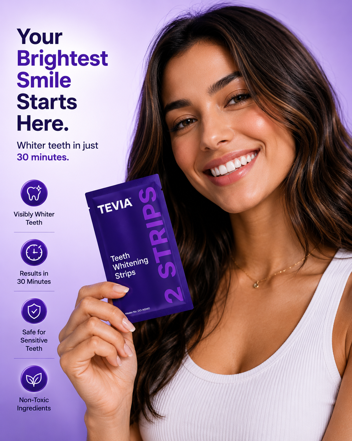 Tevia Whitening Strips