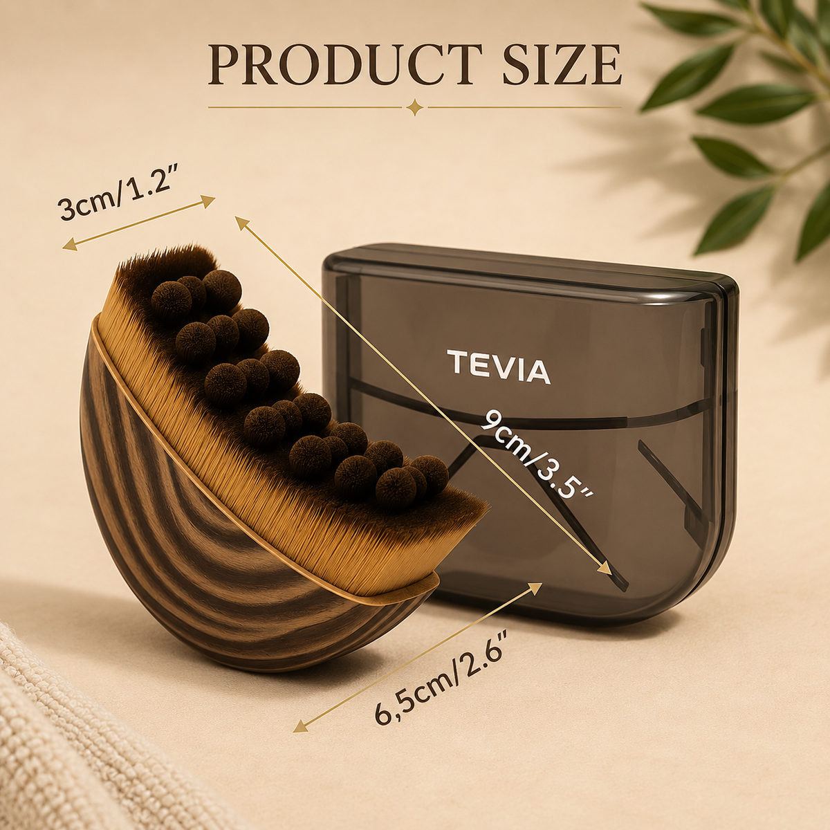 Tevia Lymphatic Face Brush