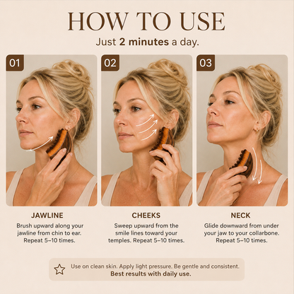 Tevia Lymphatic Face Brush
